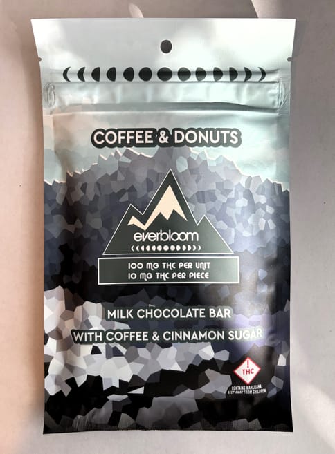 Coffee & Donuts 100mg Milk Chocolate Bar