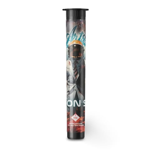 Artsy Cannabis Preroll | Moon Suit 1g Rec - | Artsy Cannabis Preroll