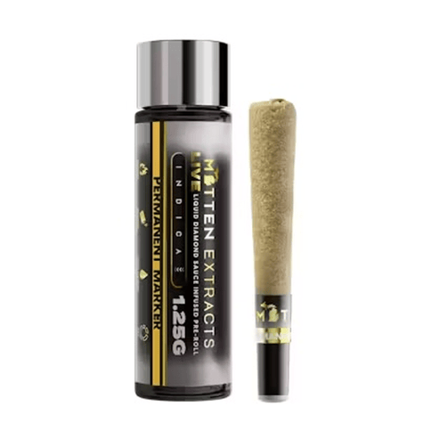 Mitten Extracts | Live Sauce Infused Preroll | Single | 1.25g | Permanent Marker