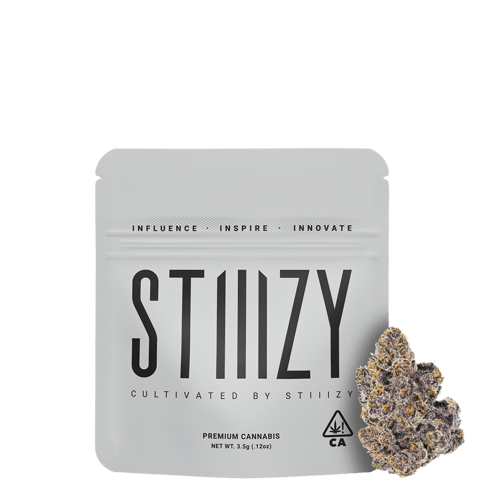 STIIIZY - White Mylar - Blueberry Muffin - 3.5g