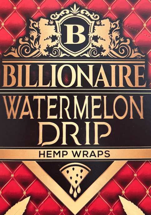 billionaire watermelon drip hemp wraps