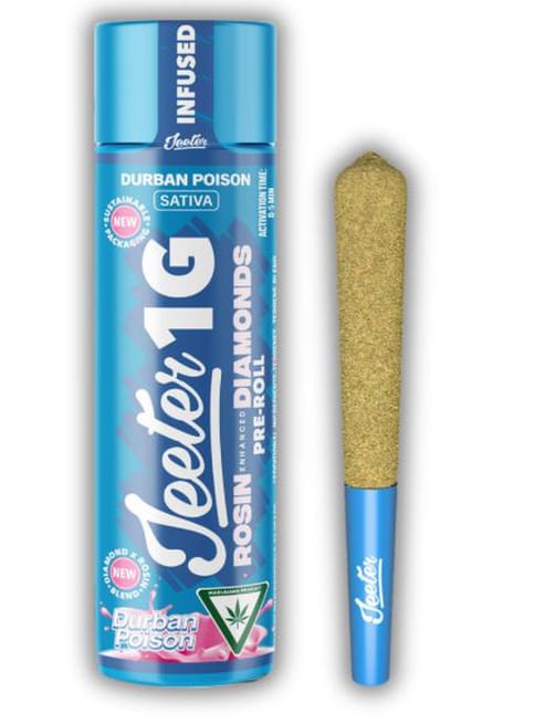 Jeeter - Infused 1g Preroll - Durban Poison