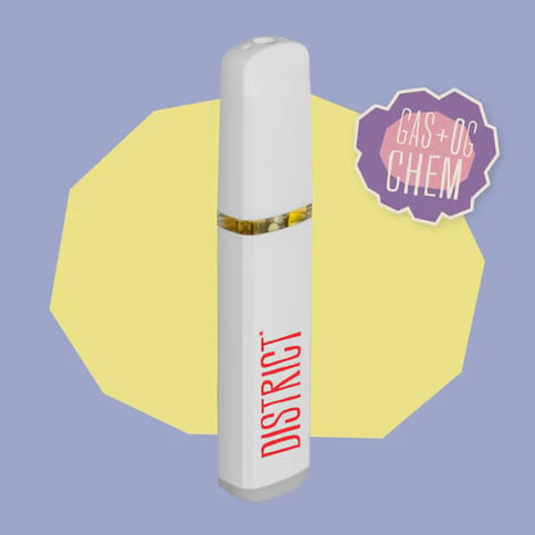 District Cannabis | Kush Mints (Liquid Diamond & Sauce) | Disposable 1g