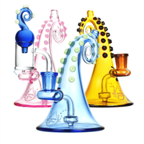 5" Pulsar Octopus Mini Rig W/ Matching Cap