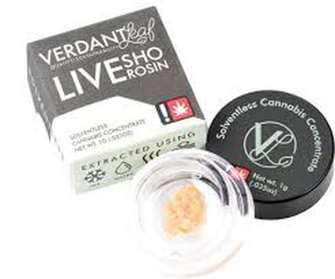 Minty Fresh 1g Live Rosin (Verdant Leaf)