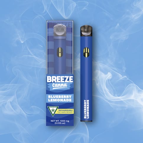 Blueberry Lemonade 1g Disposable | Breeze