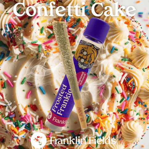 FROSTED FRANKIE- CONFETTI CAKE INFUSED - 1.25 G