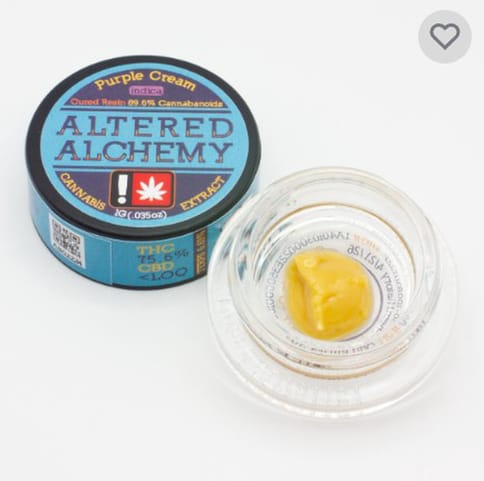 Altered Alchemy | Purple Cream | 1G | Cured Resin | Extract