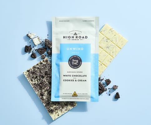 High Road - Unwind - Cookies & Cream White Chocolate Bar