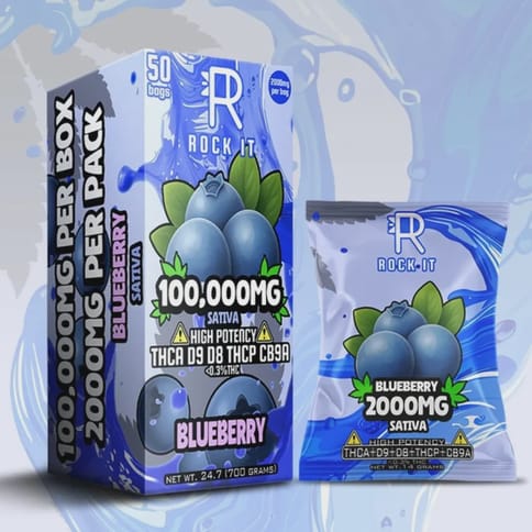 Rock It  2000 MG - Blueberry