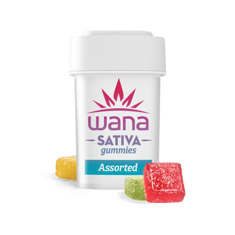 Wana|Sativa Assorted|Gummies|100mg