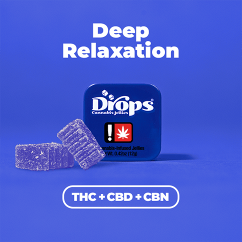 Drops CBN Jellies 2 Pack | Black Currant 100mg