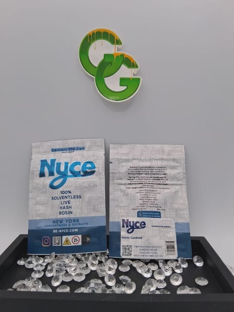Garlic Cocktail 0.5G Hash Rosin 510 Cartridge NYCE