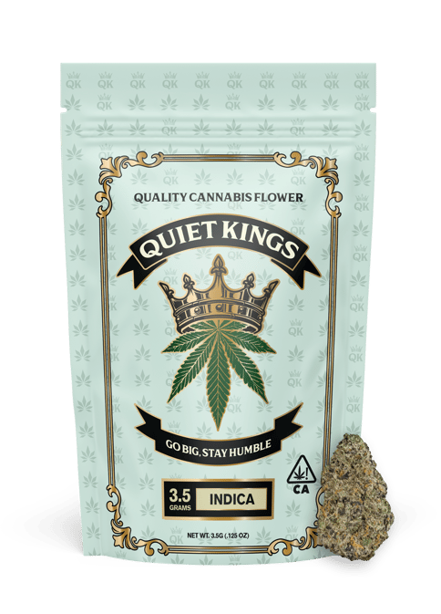 QUIET KINGS - MIXED LIGHT FLOWER - GOLDEN LEMONS - 3.5G