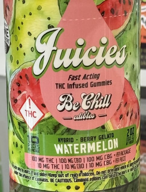 FA Juicies | Watermelon 1:1:1 | Edible | 100mg