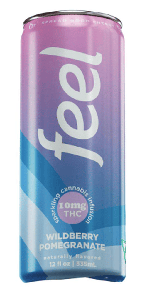Feel Energy Wildberry Pomegranate THC:Caffiene 10mg:30mg