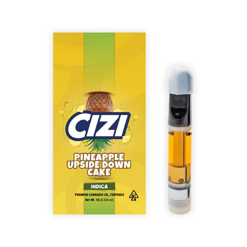 KB - CIZI - THC VAPE - PINEAPPLE UPSIDE DOWN CAKE - 1G