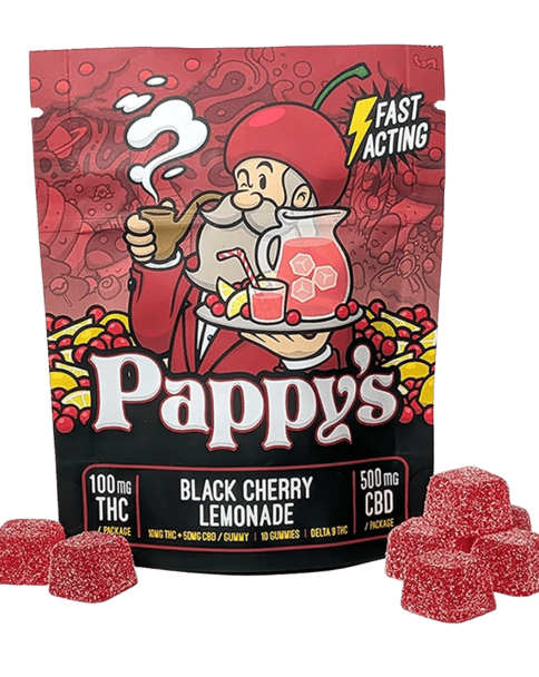 Pappy's Black Cherry Lemonade Gummies