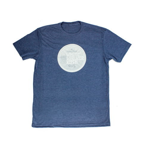 Silver Stem Tee Shirt | White Walker Kush M