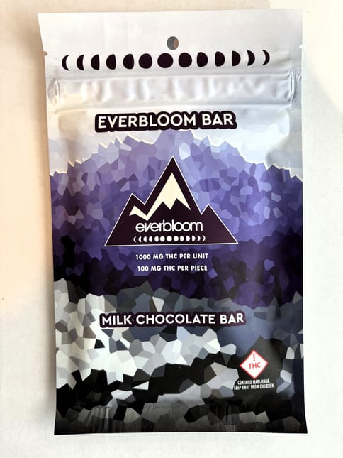 Everbloom 1000mg Milk Chocolate Bar