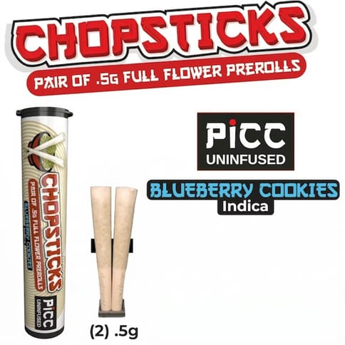 Blueberry Cookies - .5g 2Pk - Pre-Roll