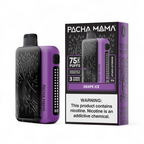 Pacha Mama - 75K Puffs - Grape Ice