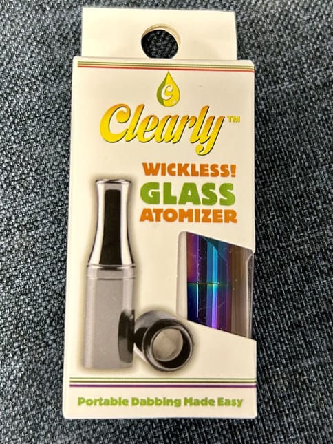 Clearly Glass Atomizer - Oil Slick