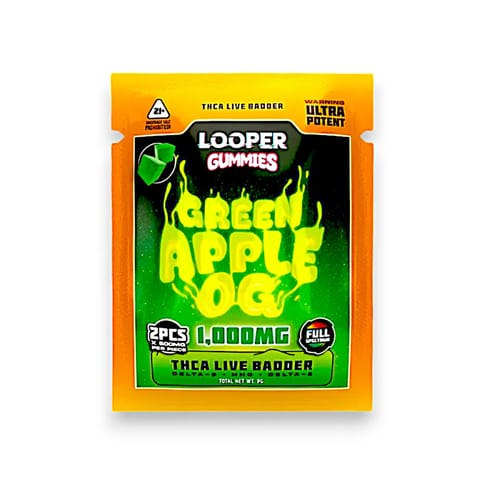 Looper 2PK Gummies Green Apple OG