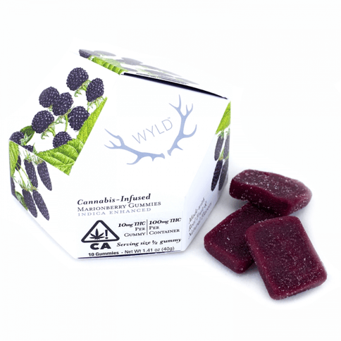WYLD | Marionberry (I) | 10mg THC x 10 Gummies