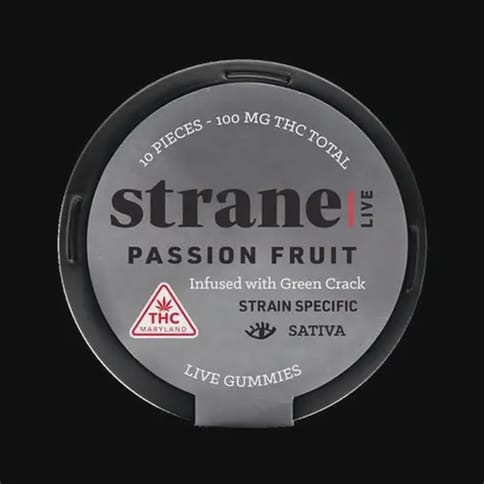 Strane | Infused Gummies | - Passion Fruit | 10mg x 10
