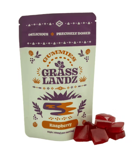 Raspberry Gummies - 100mg THC - 10ct