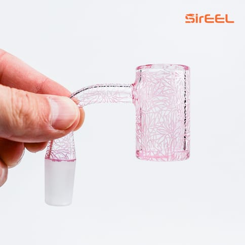 SirEEL Fumed Etched Quartz Banger | 14mm Male