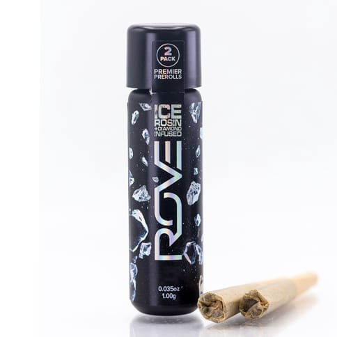 Grape Gas x White Runtz Ice Packs Infused Joints - Two Pack (2) 0.5g Joints