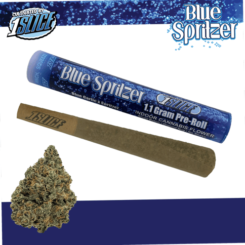 1Slice - Blue Spritzer - Sativa Pre-roll - 1.1g