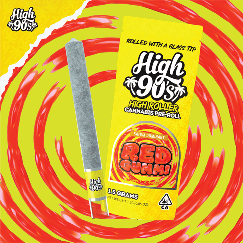 High 90s - Red Gummi High Flyer - Pre-Roll 1g
