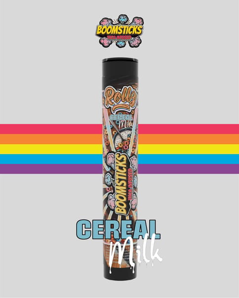 Rollz | Boomsticks Cereal Milk 1g THCa Infused