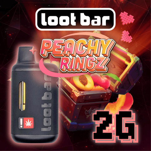 Loot Bar Peachy Ringz 2g Disposable (Lighthouse)