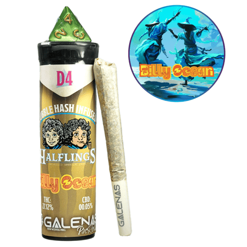 Billy Ocean | Galenas Bubble Hash Halfling 3-Pack