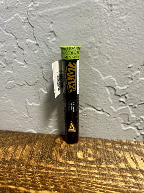 TWAX Infused Pre-Rolls 1g Single Lime Sorbet
