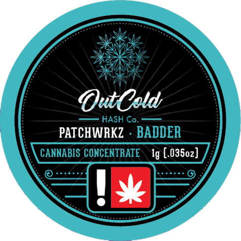 PatchWrkz OUT COLD 1g Rosin (BNK)