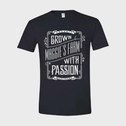 Maggie's Farm Shirt Black Grown with Passion Small