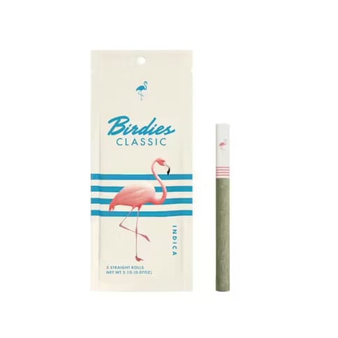 Birdies | Classic Indica | .7g x 3 Prerolls