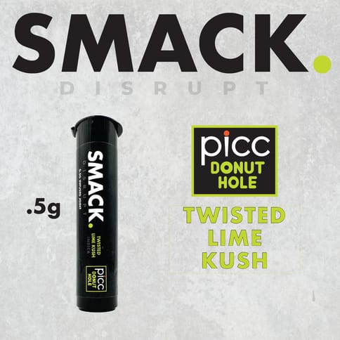 SMACK | Twisted Lime Kush | .5g Infused Preroll