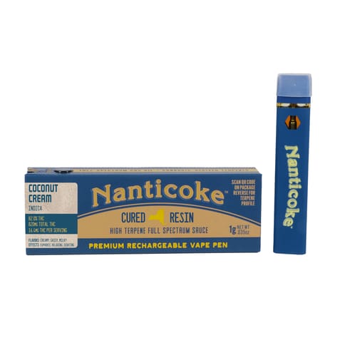 Nanticoke 1G Vape - Coconut Cream