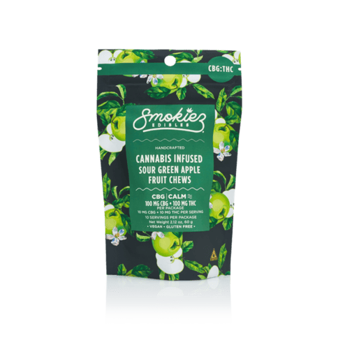 Smokiez Sour Green Apple CBG Gummy
