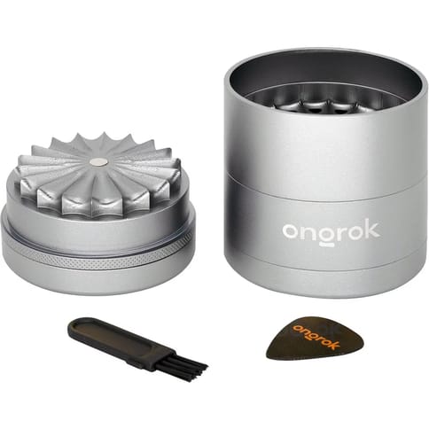 ONGROK Flower Petal Toothless Aluminum Grinder | 5pc
