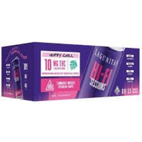 Lagunitas Hi-Fi Sessions | Hoppy Chill | 10mg THC x 10 Cannabis Infused Sparkling Water