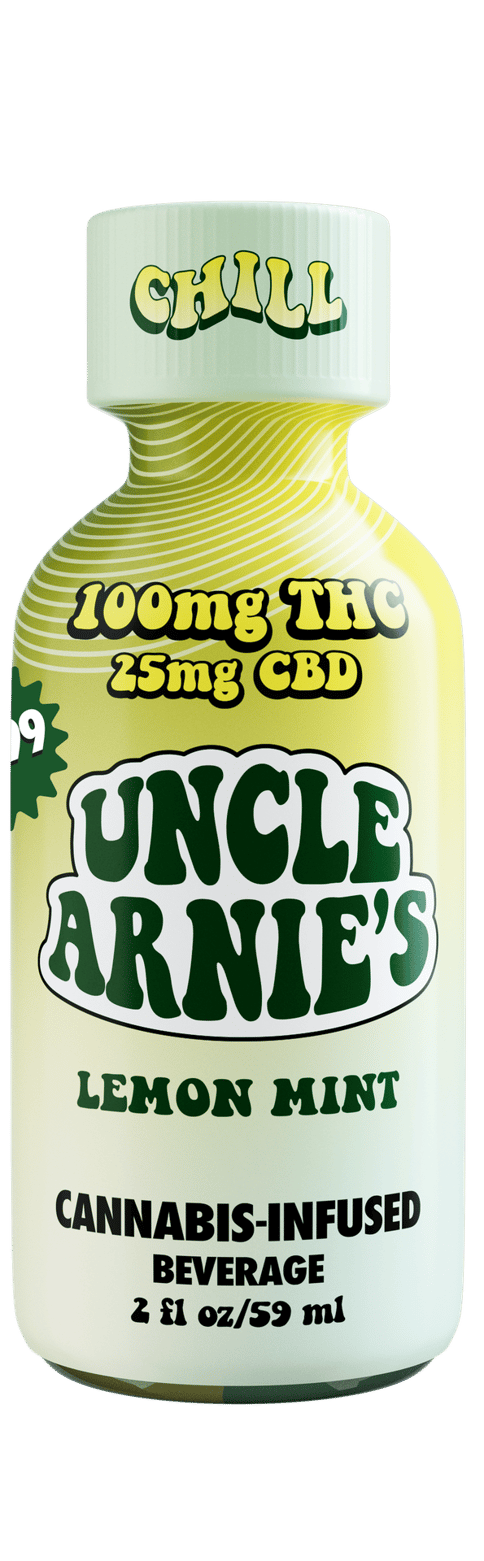 KB - UNCLE ARNIES - CBD SHOT - 4:1 LEMON MINT - 105MG