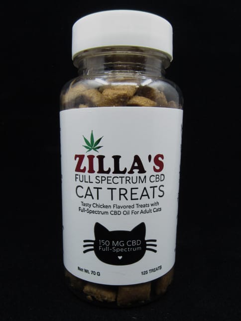 Zilla's 150mg CBD Full Spectrum Chicken Flavored Cat Treats