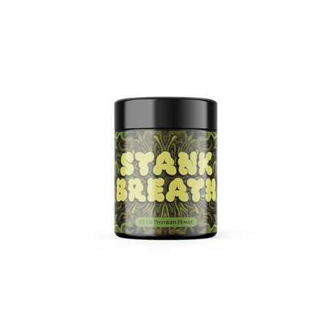 (REC) 1/2 OZ Big Bud Jars - Stank Breath